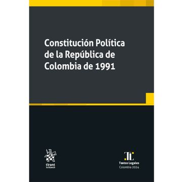 portada Constitución Política de la República de Colombia de 1991 -2024