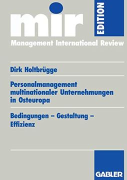 portada Personalmanagement Multinationaler Unternehmungen in Osteuropa: Bedingungen - Gestaltung - Effizienz (en Alemán)