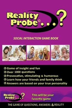 portada Reality Probe (Game Book): The Game of Questions (in English)