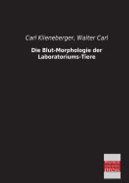 portada Die Blut-Morphologie der Laboratoriums-Tiere (en Alemán)