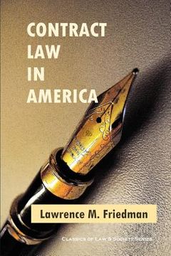 portada contract law in america (in English)