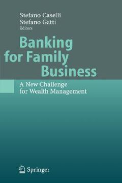 portada banking for family business: a new challenge for wealth management (en Inglés)