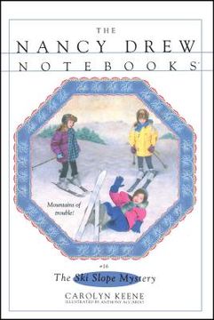 portada The ski Slope Mystery (Nancy Drew Notebooks #16) (en Inglés)
