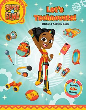 portada Let's Technovate! Sticker & Activity Book (Super Sema) (in English)