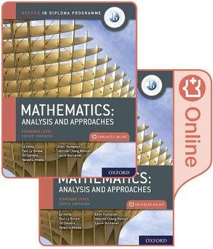 portada Oxford ib Diploma Programme: Ib Mathematics: Analysis and Approaches, Standard Level, Print and Enhanced Online Course Book Pack (English b for ib Diploma Programme) (en Inglés)