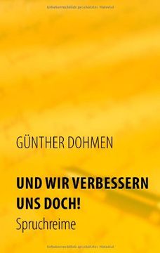 portada Und wir verbessern uns doch! (German Edition)