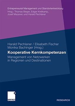 portada Kooperative Kernkompetenzen: Management von Netzwerken in Regionen und Destinationen (in German)