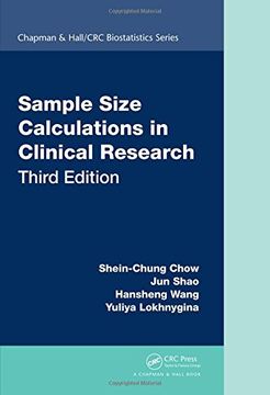 portada Sample Size Calculations in Clinical Research, Third Edition (Chapman & Hall/CRC Biostatistics Series)