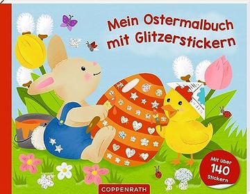 portada Mein Ostermalbuch mit Glitzerstickern (in German)