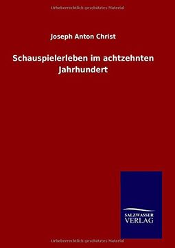 portada Schauspielerleben im achtzehnten Jahrhundert (German Edition)