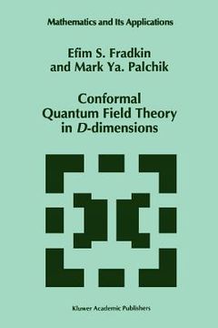 portada conformal quantum field theory in d-dimensions (en Inglés)