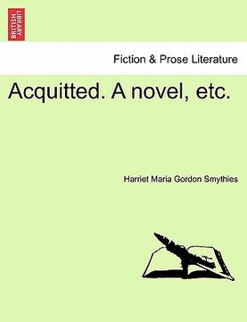 portada acquitted. a novel, etc. (in English)