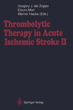 portada thrombolytic therapy in acute ischemic stroke ii (en Inglés)