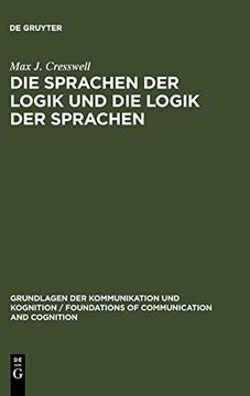 portada Die Sprachen der Logik und die Logik der Sprache (in German)