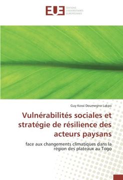 portada Vulnérabilités sociales et stratégie de résilience des acteurs paysans (OMN.UNIV.EUROP.)