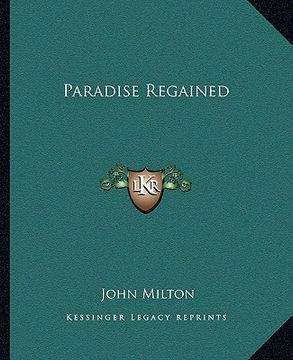 portada paradise regained (in English)