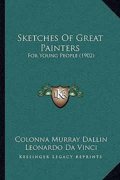 portada sketches of great painters: for young people (1902)