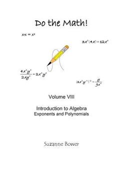 portada Do the Math: Exponents and Polynomials (in English)