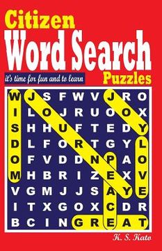 portada Citizen World Search Puzzles (en Inglés)