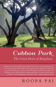 portada Cubbon Park the Green Heart of Bengaluru (en Inglés)
