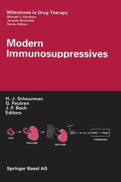 portada Modern Immunosuppressives (en Inglés)