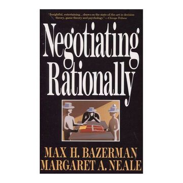 portada Negotiating Rationally (en Inglés)