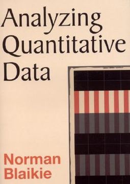 portada analyzing quantitative data: from description to explanation (in English)