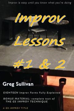 portada Improv Lessons #1 & 2 (en Inglés)