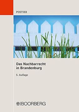 portada Das Nachbarrecht in Brandenburg (en Alemán)