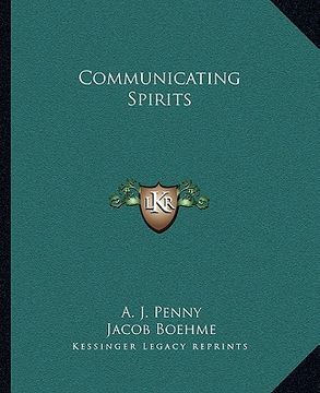portada communicating spirits (en Inglés)