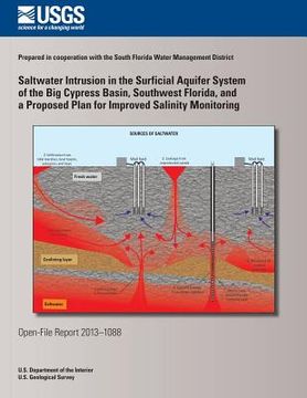 portada Saltwater Intrusion in the Surficial Aquifer System of the Big Cypress Basin, Southwest Florida, and a Proposed Plan for Improved Salinity Monitoring (en Inglés)