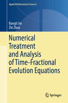 portada Numerical Treatment and Analysis of Time-Fractional Evolution Equations (en Inglés)