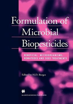 portada formulation of microbial biopesticides: beneficial microorganisms, nematodes and seed treatments (en Inglés)