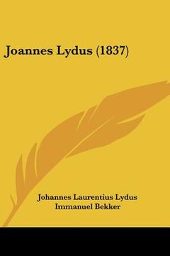 portada joannes lydus (1837) (en Inglés)