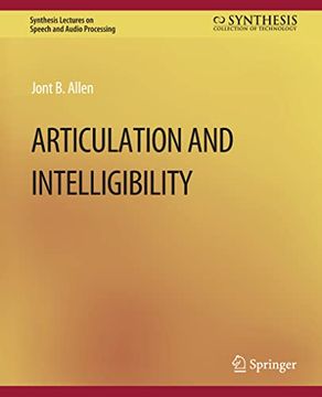 portada Articulation and Intelligibility (in English)