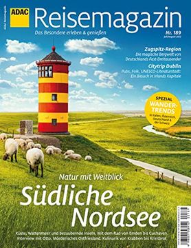 portada Adac Reisemagazin mit Titelthema Südliche Nordseeküste (en Alemán)
