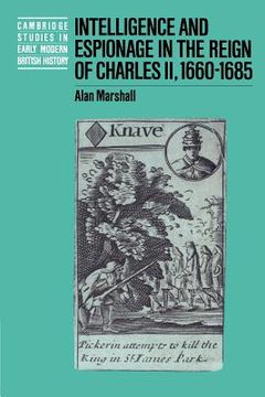 portada Intelligence and Espionage (Cambridge Studies in Early Modern British History) (en Inglés)