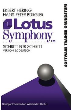 portada Lotus Symphony Schritt Für Schritt: Version 2.0 Deutsch (en Alemán)