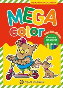 portada Mega Color 2 - Libro Para Colorear