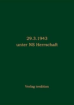 portada 29. 3. 1943 Unter ns Herrschaft (en Alemán)