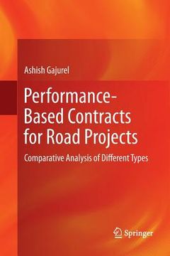portada Performance-Based Contracts for Road Projects: Comparative Analysis of Different Types (en Inglés)