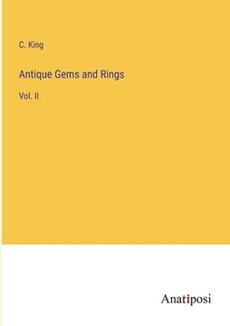 portada Antique Gems and Rings: Vol. II (en Inglés)