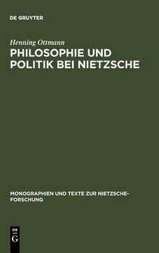 portada philosophie und politik bei nietzsche (en Inglés)