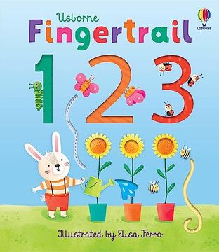 portada Fingertrail 123: A Kindergarten Readiness Book for Kids (Fingertrails) 