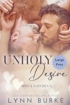 portada Unholy Desire Large Print (en Inglés)