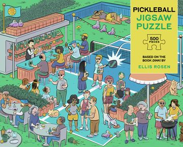 portada Pickleball Jigsaw Puzzle (en Inglés)