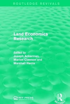 portada Land Economics Research (en Inglés)