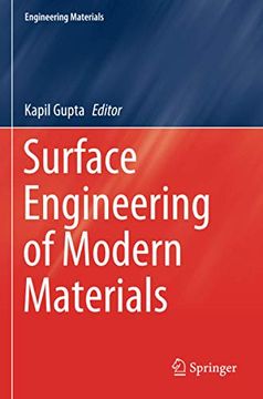 portada Surface Engineering of Modern Materials (Engineering Materials) (en Inglés)