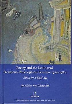 portada Poetry and the Leningrad Religious-Philosophical Seminar 1974-1980: Music for a Deaf Age (en Inglés)