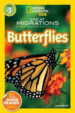 portada National Geographic Readers: Great Migrations Butterflies (en Inglés)